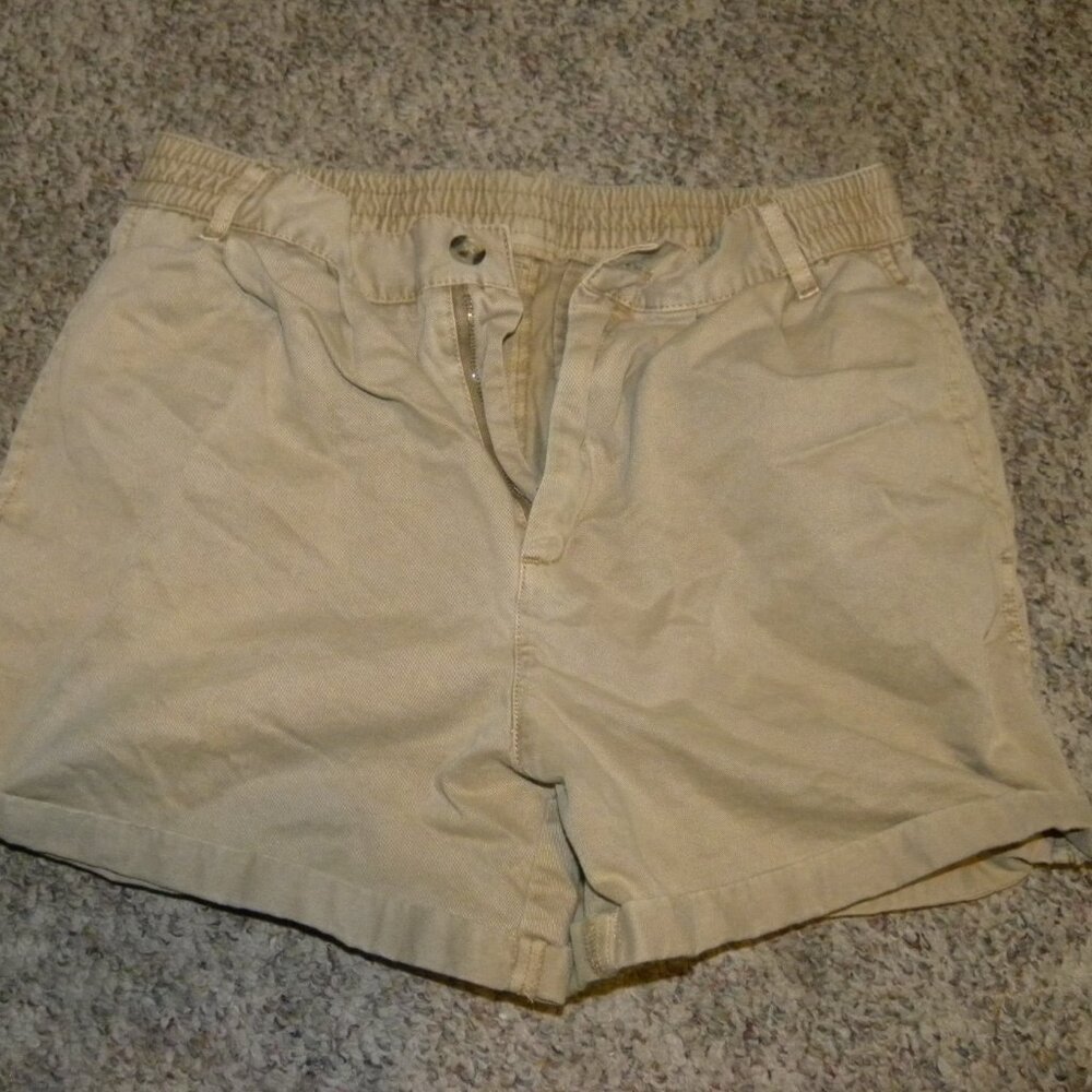 Women Size Small - Two (2) Pair of Shorts Bundle (Grey & Tan)